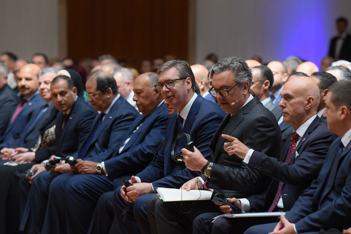 Vučić i al Sisi otvorili srpsko-egipatski biznis forum (FOTO)