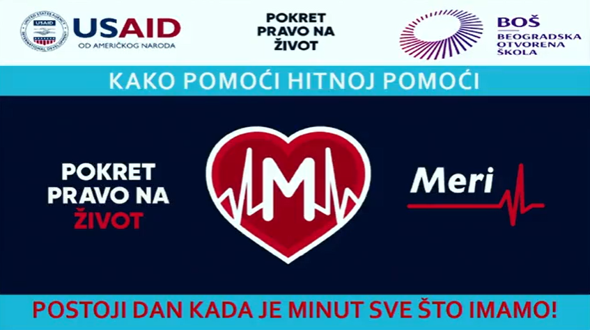 „Pravo na život – Meri“: Kako pomoći hitnoj pomoći