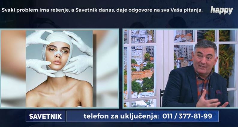 DR GAČEVIĆ U "SAVETNIKU" OTKRIVA KADA JE PRAVO VREME ZA OPERACIJU NOSA I KOLIKA JE CENA INTERVENCIJE