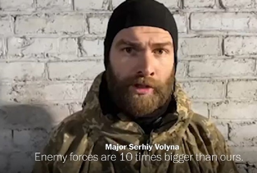 OVO SU NAM POSLEDNJI SATI ŽIVOTA! Komadant MARINACA UKRAJINE iz Mariupolja objavio potresnu poruku koja se širi SVETOM (VIDEO)