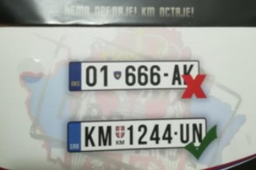 U KOSOVSKOJ MITROVICI TENZIJE RASTU IZ DANA U DAN: Ulice preplavili automobili sa KM tablicama koje izdaje MUP Srbije!