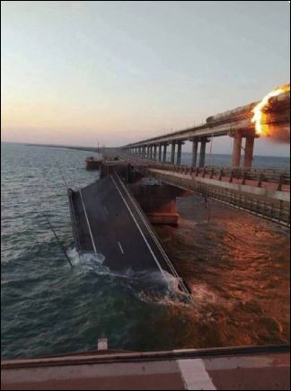 SVE NELEGALNO MORA BITI UNIŠTENO! Ukrajina priznala odgovornost za napad na Krimski most?
