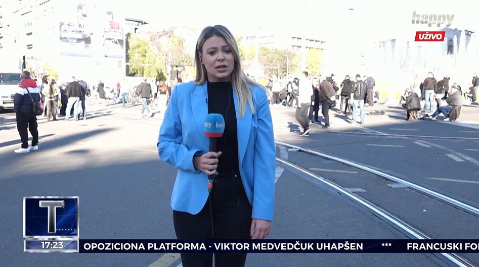 HAPPY TV NA LICU MESTA: Najnovije informacije o protestima pijačnih prodavaca
