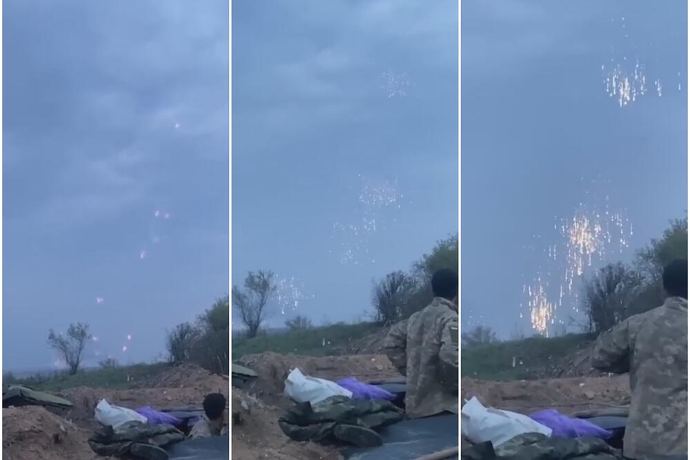 PSIHOLOŠKI PRITISAK DOMINIRA: Ukrajinci snimili delovanje „termit mina“ po ruskim pozicijama! (VIDEO)