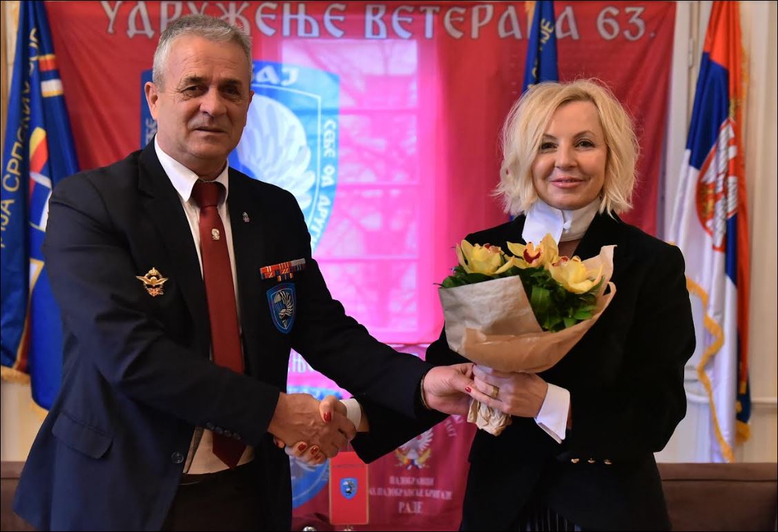 Potpisan  Protokol o saradnji izmedju rusko-srpske Fondacije za kulturu i nasleđe i Udruženja veterana 63.padobranske brigade