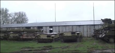 Ruska vojska zaplenila ukrajinsku remontnu bazu sa oko sto jedinica vojne tehnike! (VIDEO)