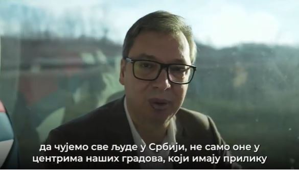 SNAŽNA PORUKA PREDSEDNIKA VUČIĆA: Želimo da čujemo SVE LJUDE U SRBIJI