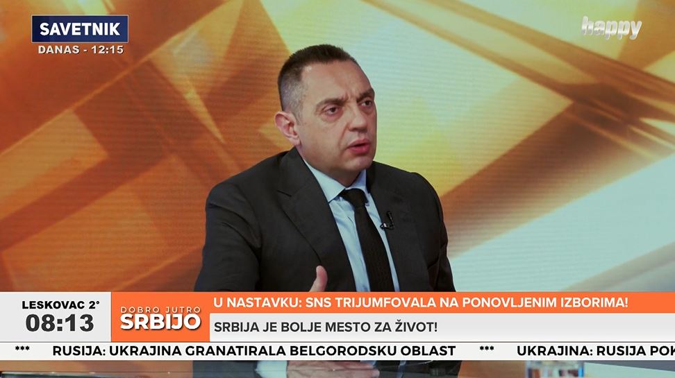 VULIN ZA HAPPY TV OTKRIO ŠTA STOJI IZA DRAME U ŠOPING CENTRIMA: Imamo saznanja KO JE KRIV za anonimne prijave o bombi!