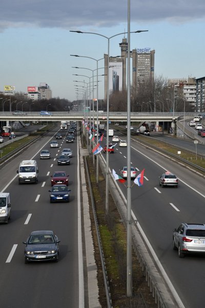 Poruke dobrodošlice delegaciji Bugarske širom prestonice