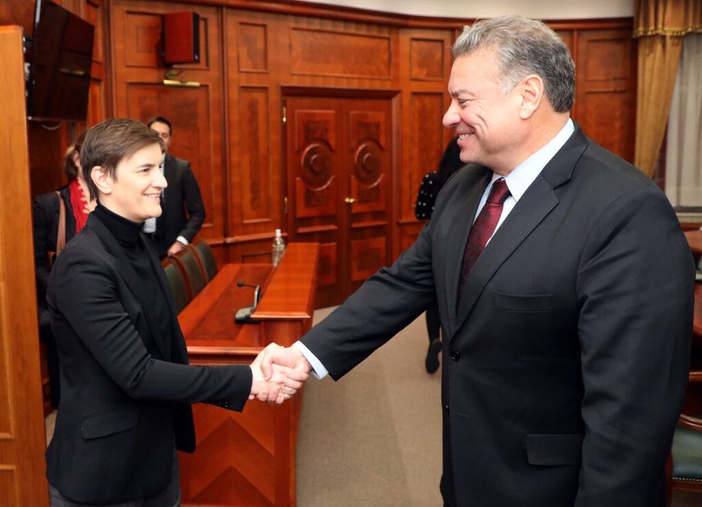 Premijerka Srbije Ana Brnabić sastala se sa Gabrijelom Eskobarom povodom situacije na Kosovu i Metohiji!