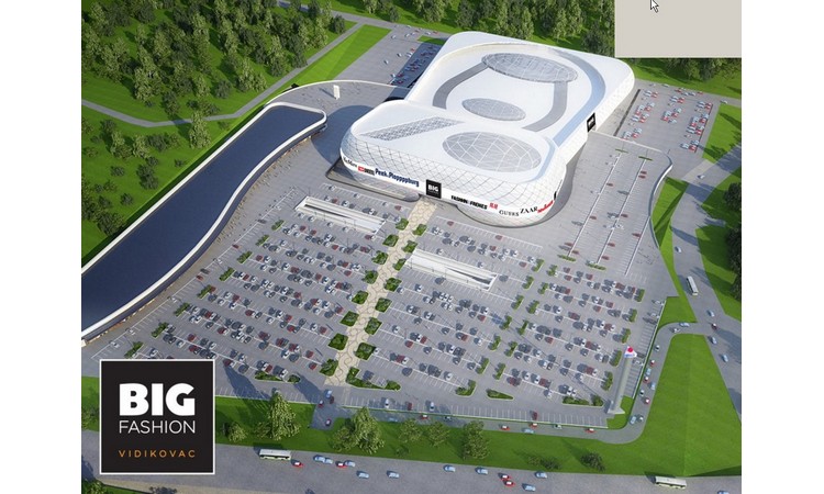 BIG FASHION NA VIDIKOVCU: Budući najveći tržni centar u Srbiji!
