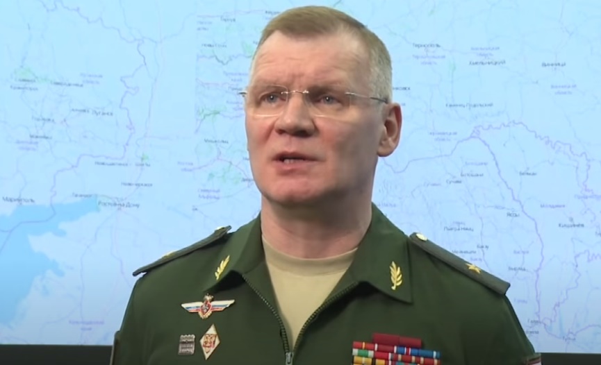 Igor Konašenkov se obratio novinarima: „Kao rezultat ofanzivnih dejstava ruskih jedinica, naselje Jakovljevka DNR je uzeto pod kontrolu!“