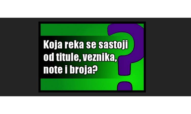 MOZGALICA: Da li znate tačan odgovor?!