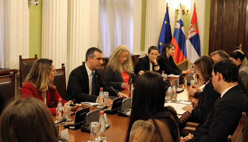 ORLIĆ SE SASTAO SA TANJOM FAJON: „Spremni smo da radimo na jačanju ekonomske saradnje sa Slovenijom“