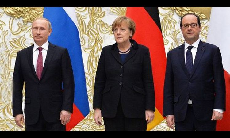 Oland i Putin o Ukrajini: TRAŽITI REŠENJE konflikta u NORMANDIJSKOM FORMATU!