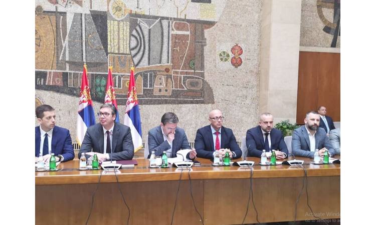 PALATA SRBIJA: Predsednik Srbije sastao se sa političkim predstavnicima Srba sa Kosova i Metohije!