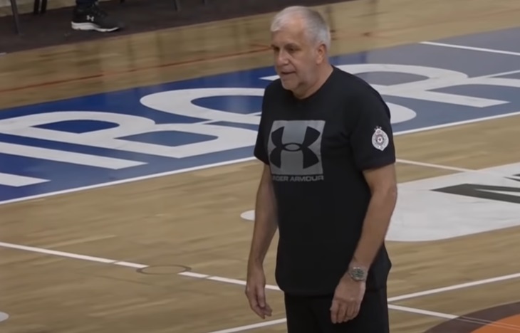 Trener košarkaša Partizana Željko Obradović pre utakmice sa ekipom Budućnosti: "Moramo da se vratimo na pobednički kolosek!"