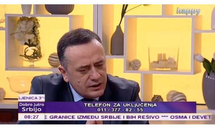 ALEKSANDAR ANTIĆ ZA JUTARNJI PROGRAM HAPPY TELEVIZIJE: Nije lako izboriti se za glasove Beograđana, SPS je brend i to su izbori pokazali!