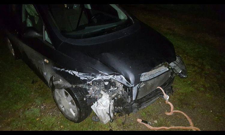 NESREĆA NA PUTU VALJEVO – UŽICE:  Vozač „Opel astre“ prešao u suprotnu traku i direktno se sudario sa kamionom i poginuo! (FOTO)