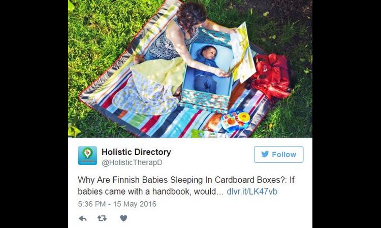 RAZLOG ĆE VAS ZAPANJITI: Evo zašto Finci tek rođene bebe stavljaju u kartonske kutije! (FOTO)