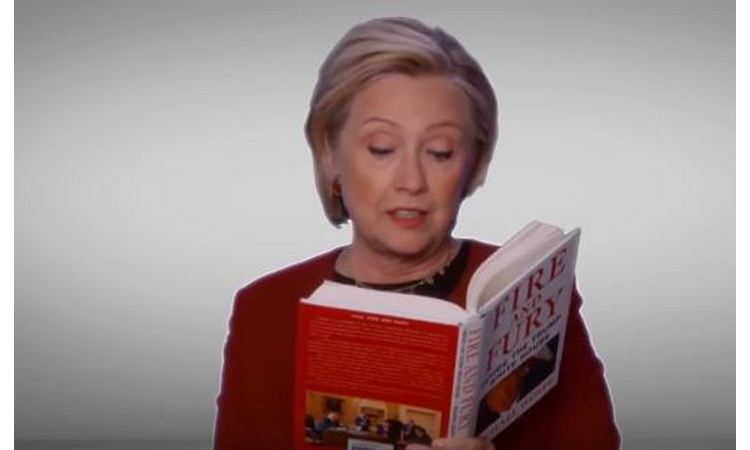 HILARI KLINTON SE NE MIRI SE SA PORAZOM: Na dodeli Gremi nagrada čitala odeljke iz knjige o Trampu! (VIDEO)