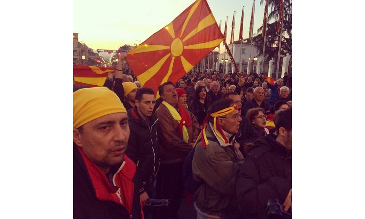 SKOPLJE: Protest zbog promene imena države Makedonija  u Republika Severna Makedonija!
