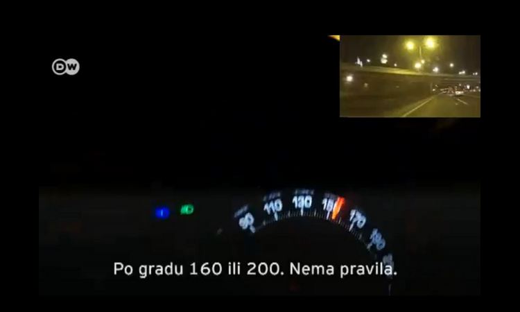 VOZI KROZ BEOGRAD 200 KM/H: Kod nas je NASILNIČKA vožnja, u Nemačkoj DOŽIVOTNA!(šokantan video)
