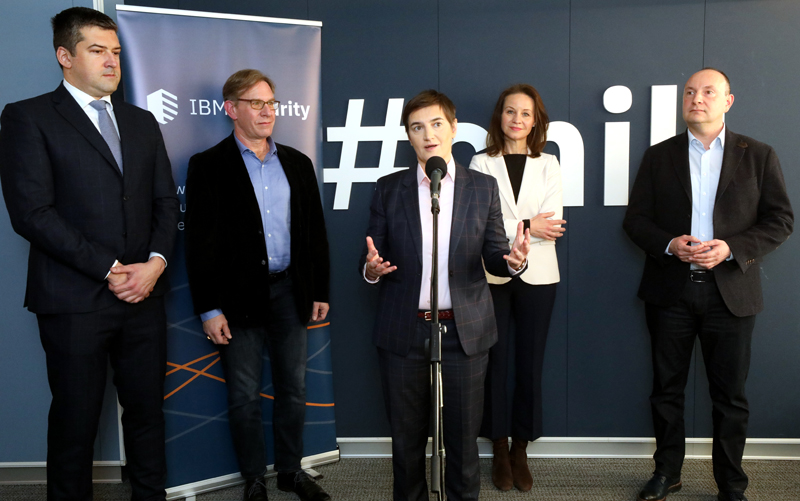Ana Brnabić na otvaranju razvojnog centra IBM u Novom Sadu: "Veliki dan za Srbiju!"