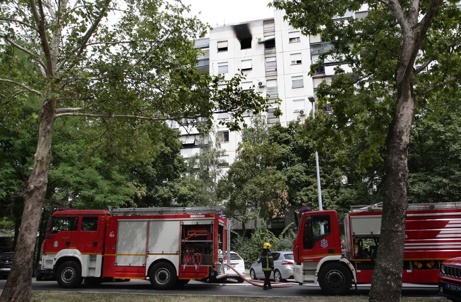 POŽAR U CENTRU BEOGRADA: Zapalio se bojler u hotelu