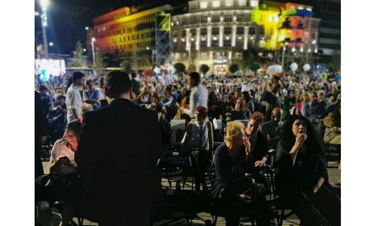 Spektakl: Hiljade Beograđana na putovanju kroz vekove pod otvorenim nebom! (FOTO)