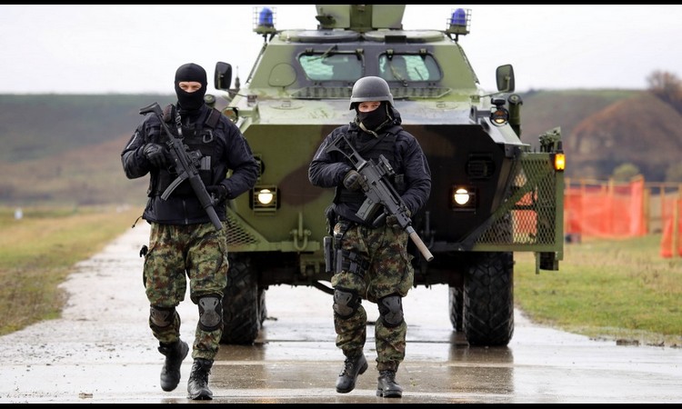 jedina sigurna odbrana od pretnje vojske Kosova!
