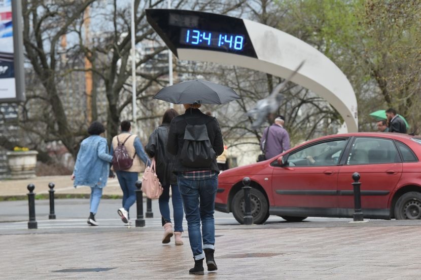 U OVIM DELOVIMA SRBIJE MOGUĆA KIŠA