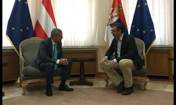 VUČIĆ I AJGNER: Više investicija Austrije u Srbiju