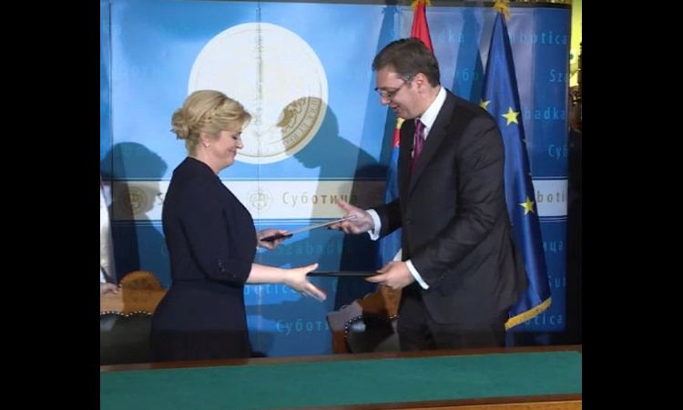 ZA DOBROSUSEDSKE ODNOSE: Potpisana Deklaracija o REŠAVANJU OTVORENIH PITANJA Srbije i Hrvatske