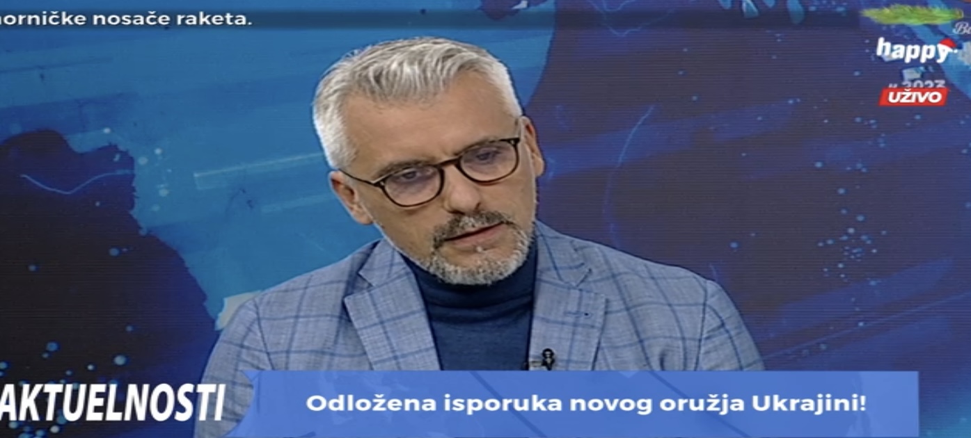 Saša Borojević happy tv printscreen