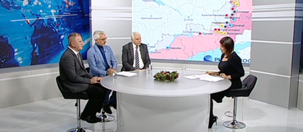 GENERAL KOVAČ U „AKTUELNOSTIMA“: „Ruska vojska metodično melje ukrajinske snage u Soledaru i Bahmutu i nastaviće tako sve do Donjecke Narodne Republike“