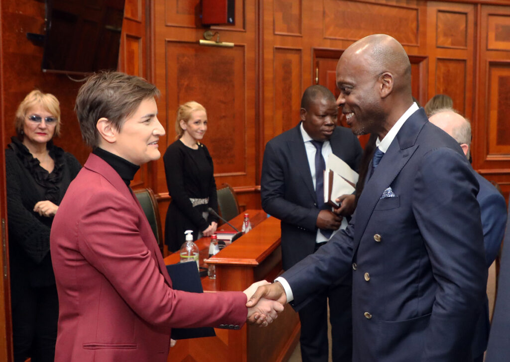 BRNABIĆ RAZGOVARALA SA DISEJOM: Saradnja Srbije i Togoa tradicionalno dobra i prijateljska (FOTO)