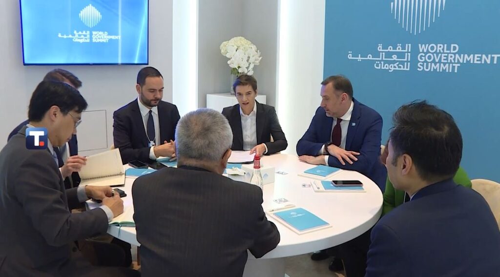 BRNABIĆ NA SVETSKOM SAMITU VLADA: Premijerka se sastala sa predsednikom Ujedinjenih Arapskih Emirata