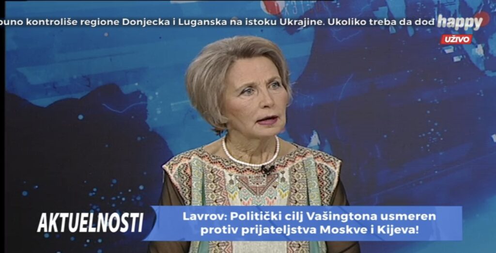 LJUBINKA MILINČIĆ U „AKTUELNOSTIMA“: Predsednik Ukrajine i ukrajinski narod žive u dva paralelna sveta, Zelenski je postao superzvezda!“