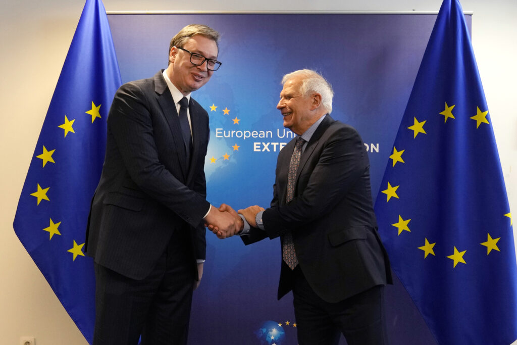 Oglasio se i Žozep Borelj nakon sastanka sa Vučićem i Kurtijem: „Plan može da bude platforma pomoću koje će se prevazići nasleđe iz prošlosti!“