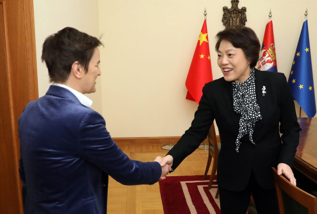 PREMIJERKA BRNABIĆ I ČEN BO: Vlada Srbije će i dalje raditi na produbljivanju odnosa s Kinom