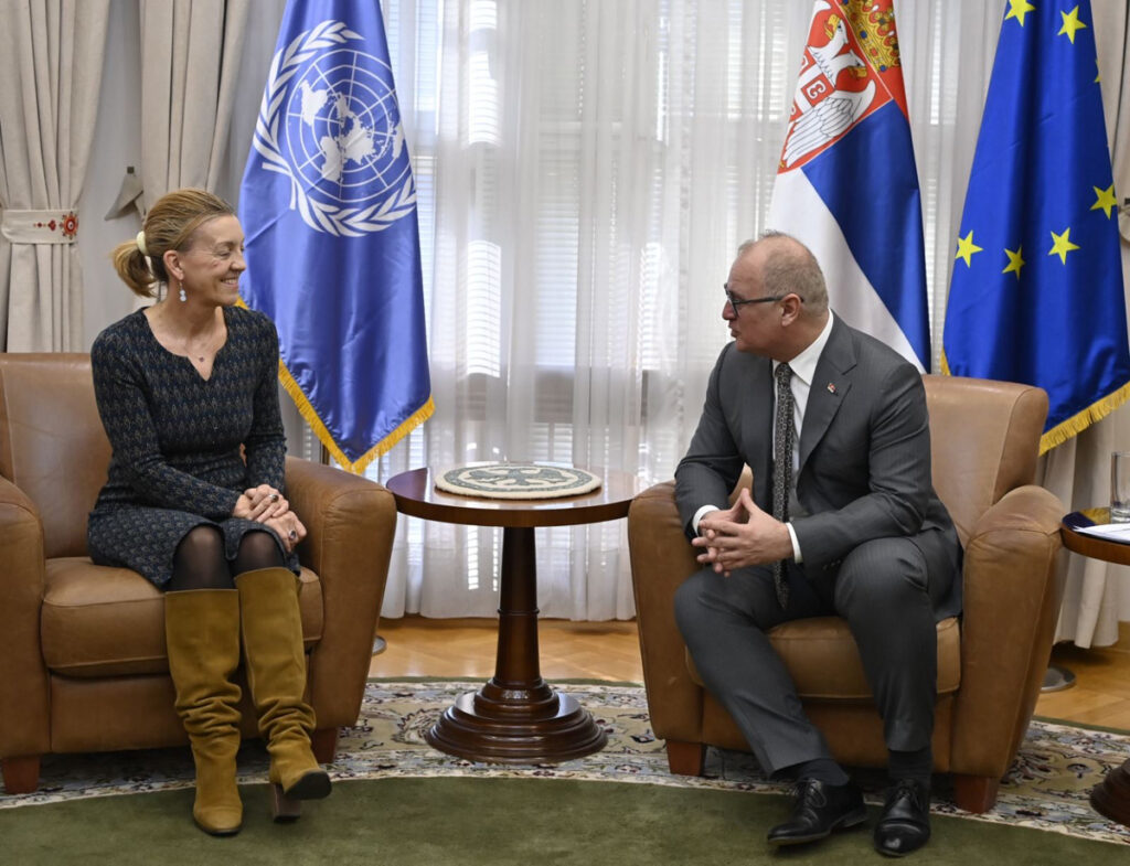 Ministar Vesić razgovarao sa Fransoaz Žakob: „Vrlo rado ćemo sarađivati sa Ujedinjenim nacijama na ostvarenju ciljeva održivog razvoja“
