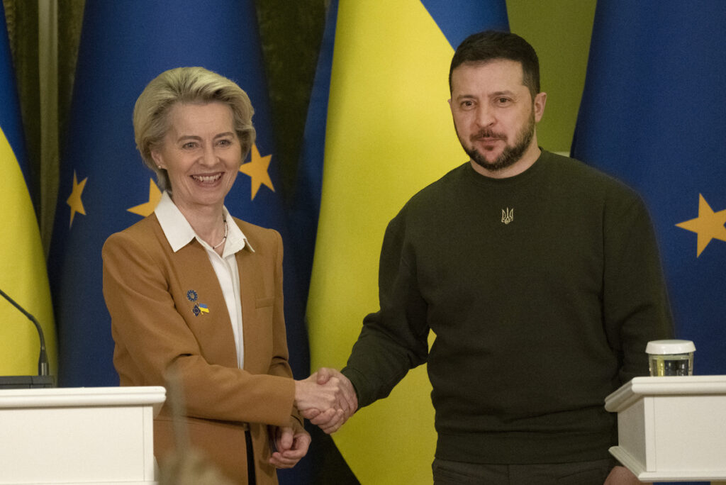 EVROPSKA KOMISIJA SAOPŠTILA: Ursula Fon der Lajen se sastaje sa Zelenskim na Dan Evrope u Kijevu