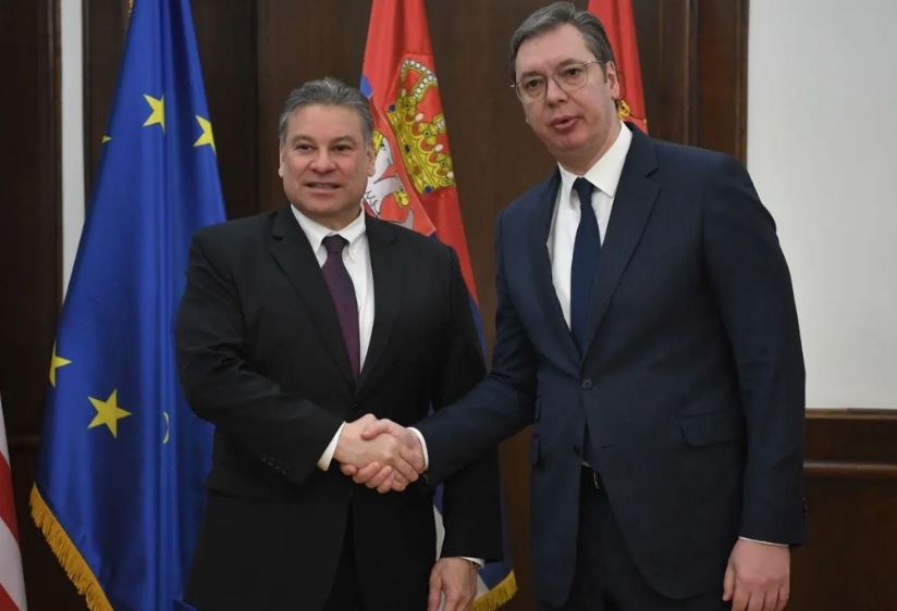 VAŽAN SUSRET: Predsednik Vučić sastao se sa Eskobarom