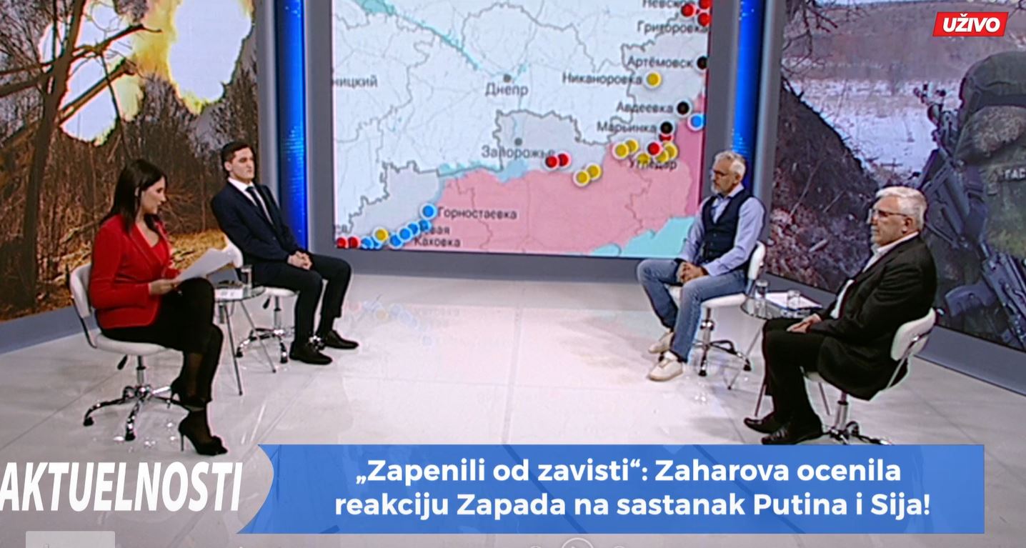 EMISIJA "AKTUELNOSTI" NA HAPPY TV: "Zapad sprema sve evropske zemlje za pohod na Rusiju"