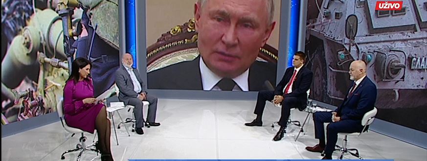 EMISIJA „AKTUELNOSTI“NA HAPPY TV: „Putinova uloga je istorijska – promenio je Rusiju, ali i svet!“