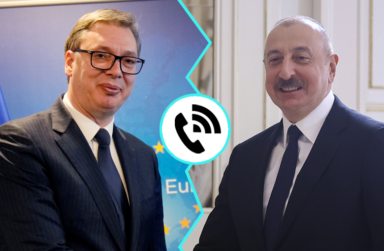 VUČIĆ RAZGOVARAO SA ALIJEVOM: Predsednik ga informisao o dijalogu u Briselu i istakao značaj bilateralnih odnosa sa Azerbejdžanom