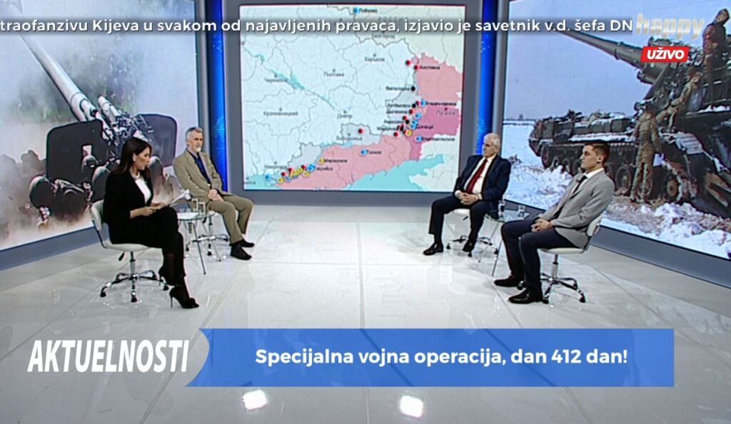 EMISIJA „AKTUELNOSTI“ NA HAPPY TV: Kijev je zadojen mržnjom i satanizmom, oni nemaju dušu, ubijaju Boga!