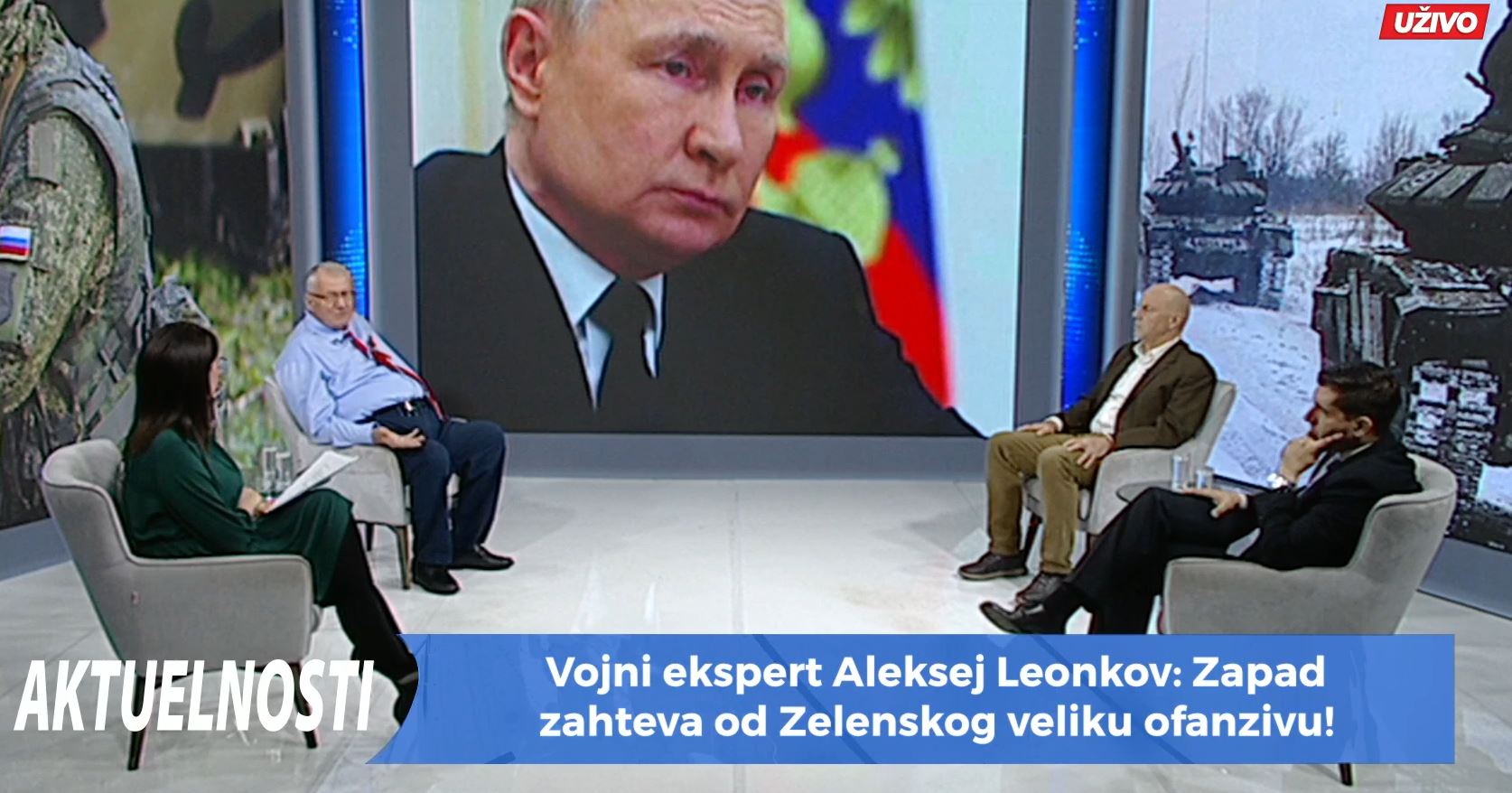 EMISIJA "AKTUELNOSTI" NA HAPPY TV: "NATO je objavio i vodi rat protiv pravoslavlja!"