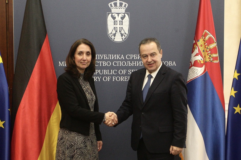 MINISTAR DAČIĆ I POTPREDSEDNICA BUNDESTAGA: Razgovori o bilateralnim odnosima Srbije i Nemačke